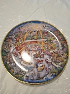 Piatto vintage McDonald's Golden Moments da collezione edizione limitata di Bill Bell - Foto 1 di 4