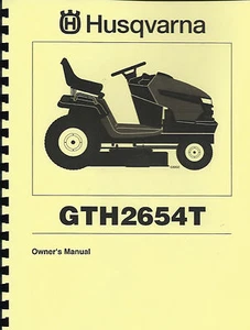 Husqvarna GTH2654T Rasentraktor Bedienungsanleitung mit Teileliste - Bild 1 von 2