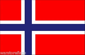 NORWAY NATIONAL FLAG 5 X 3 Scandinavia NORWEGIAN EUROPE - Picture 1 of 1