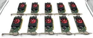 10X DELL 7W12P AMD RADEON HD 8490 1GB GDDR3 PCI-e 2.0X16 DVI/DP GRAFIKKARTEN - Bild 1 von 14