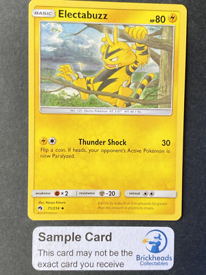 Electabuzz 71/214 Uncommon | Sun & Moon: Lost Thunder | Pokemon Card