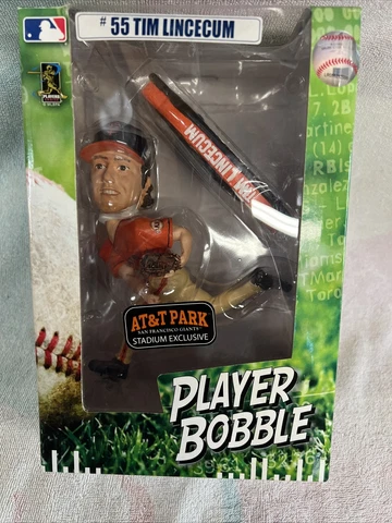 Tim Lincecum SF Giants AT&T Park Exclusive Bobblehead Rare NIB Cover