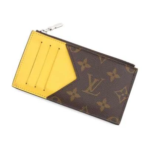 LOUIS VUITTON MonogramMacassar Coin Card Holder Card Case MonogramMacassarCa... - Picture 1 of 10