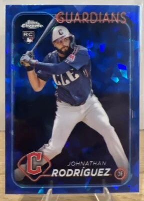 2024 Topps Chrome Update Sapphire - Johnathan Rodriguez #USCS283 (RC) - Image 1 of 2