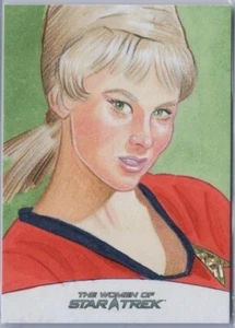 Women of Star Trek A&I - Shane McCormack - Yeoman Janice Rand - Sketch Card - Picture 1 of 2