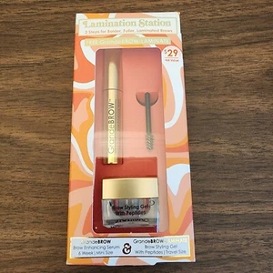 Grande Cosmetics GrandeBrow Stazione di Laminazione con Gel Sopracciglia, Siero e Pennello Nuovo con scatola - Foto 1 di 5