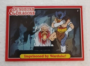 Super7 Dungeons & Dragons Trading Card SDCC Exclusive #7 Imprisoned By Warduke! - Picture 1 of 2