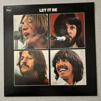 The Beatles Let It Be LP Capitol SW-11922 RE  1979 Purple Inner Sleeve Poster NM - Image 1 of 4