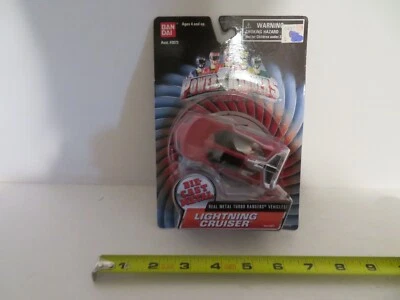 Ban Dai Diecast Power Rangers Lightning Cruiser Red Turbo Vehicle 1997 MOC - Image 1 of 4