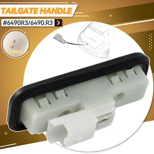 FOR Peugeot 1007 3008 207 308 508 Tailgate Boot Handle Opening Release Switch - Picture 1 of 9
