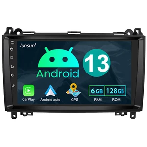 Für Mercedes Benz A/B-Klasse W169 W245 W639 6+128GB Android 13 CarPlay Autoradio - Bild 1 von 21