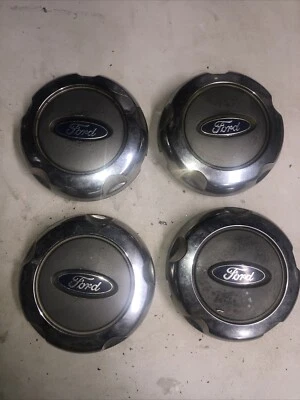 Juego de 4 tapacubos centrales de llantas de aleación Ford Explorer 2002-2005 1L24-1A096-BG Foto 1 de 4
