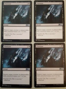 4x Eliminate M21 Core Set 2021 MTG Magic The Gathering NM Playset - Picture 1 of 1