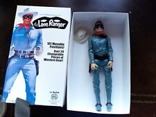 Marx Johnny West Style Custom Figure Lone Ranger With Box