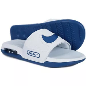 Nike Air Max Cirro Slide Pure Mens Size 8 Platinum Court Blue DC1460 012 NEW - Picture 1 of 7
