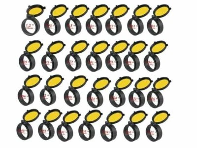 30-69MM Flip Up Scope Lens Cover Cap Quick Spring Protection Objective Len - Image 1 of 4