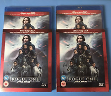 ROGUE ONE: A STAR WARS STORY Brand New 3D + 2D BLU-RAY 2016 Movie w/ SLIPCOVER!