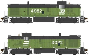 Bowser HO Scale ~ New ~ Burlington Northern ALCO RS-3 #4082 ~ DCC Sound ~ 25188 - Picture 1 of 2