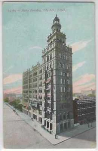 Postcard Nasby Building Before Change To Madison Building 1900ʼs Toledo Ohio OH - Picture 1 of 2