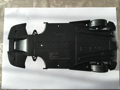 CHASSIS EXTERIEUR PIECE DETACHEE MINIATURE FERRARI ENZO HOTWHEELS MATTEL 1/18 - Photo 1/4