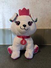 Barbie Mattel White Puppy Plush Stuffed Animal dog 8"
