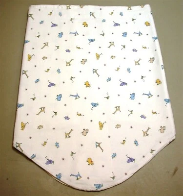 Nursery Animal Valance ~ White Multi ~ 22 x 86 - Image 1 of 2