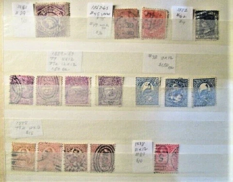 AUSTRALIA AUSTRALIAN STATES  COLLECTION  stamps HI CV  Tasmania Victoria NSW etc Cover