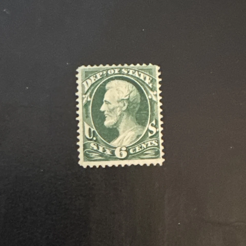 USA Scott # O60 MH no gum  6c Dept. State Official US Stamp - Image 1 of 2