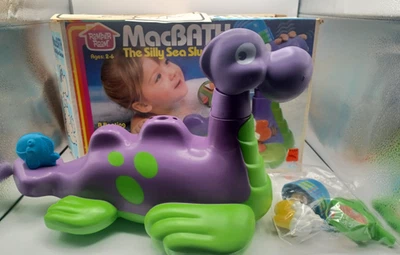 MacBath The Silly Sea Slurpent Hasbro Romper Room 1981 com caixa, instruções - Imagem 1 de 4