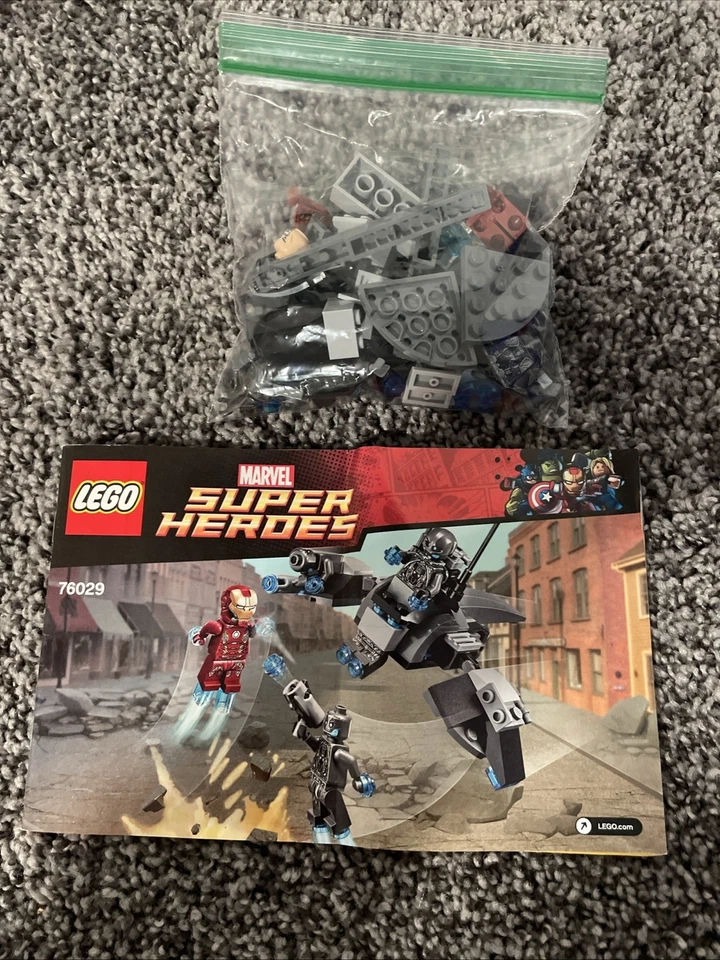 LEGO Marvel: Iron Man Vs. Ultron (76029) Complete w/Instructions | No Box - Image 1 of 1