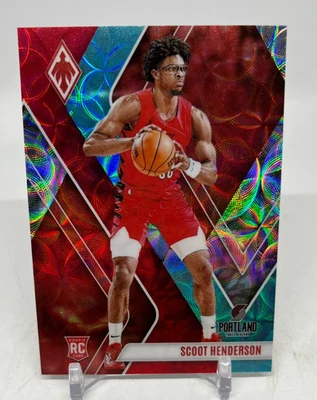 2023-24 Panini Phoenix Scoot Henderson #298 International Fire and Ice /25 (RC) - Image 1 of 2