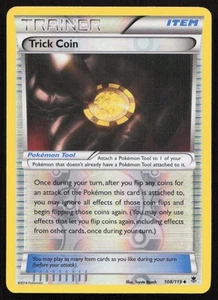 TRICK COIN 2014 XY - PHANTOM FORCES REVERSE HOLO #108/119 NULL - Picture 1 of 3