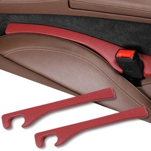 2 Pack Car Seat Gap Filler PU Leather Universal Fit Orgaziner for Car SUV Tru... - Picture 1 of 6