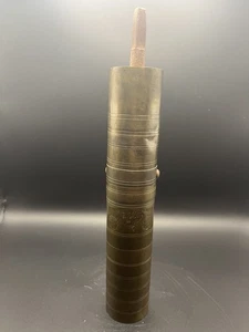 19th century Brass Coffee Mill Spice Grinder Ottoman European Travel Rare turki - Picture 1 of 6