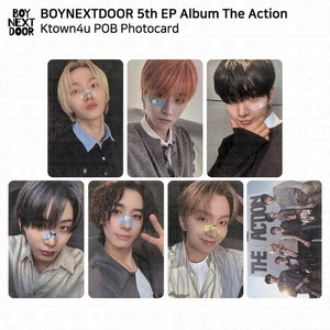 Tarjeta fotográfica BOYNEXTDOOR 5º EP álbum The Action Ktown4u POB BND KPOP K-POP - Imagen 1 de 15