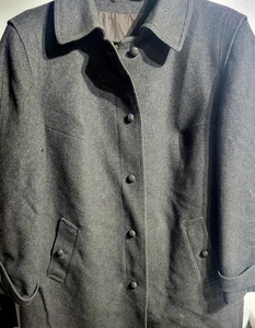 Chaquetón para hombre Lodenfrey forrado gris lana talla M. Pecho: 40" y largo: 38" usado en excelente estado - Imagen 1 de 9