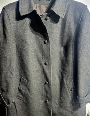 Chaquetón para hombre Lodenfrey forrado gris lana talla M. Pecho: 40" y largo: 38" usado en excelente estado Foto 1 de 4