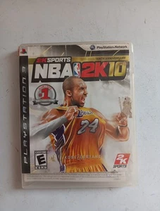 (Nba 2K10 (Kobe Bryant Cover) PS3 CIB READ - Picture 1 of 4