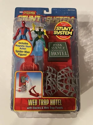 Spider-man Stunt System Web Trap Hotel Electro 2005 ToyBiz Nuevo Foto 1 de 4