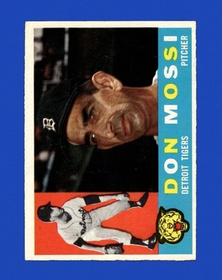 1960 Topps Set-Break #418 Don Mossi como nuevo *GMCARDS* Foto 1 de 2