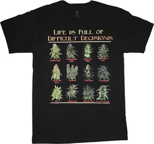 Funny Weed Pot 420 T-shirt Mens Stoner Gifts Cannabis Accessories Clothing - Picture 1 of 1