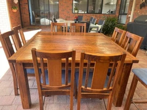 Brandy Creek dining table, 8 chairs, 1 bar stool - Picture 1 of 10