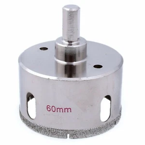 60mm 2-3/8" inch Diamond Tile Hole Saw Drill Bit Masonry Tools for Stone Glass - Picture 1 of 12