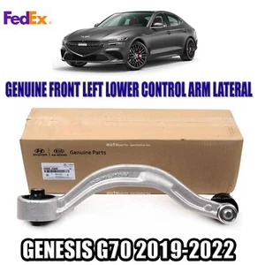 Genuine 54505J5000 Lower Control Arm LATERAL FRONT LEFT For GENESIS G70 2019-22 - Picture 1 of 6