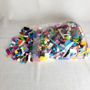 LEGO 3Lbs Lot Assorted Bricks and Figures in Carrying Box  - Picture 1 of 8