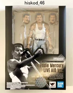 Bandai Queen Freddie Mercury Action Figure Live Aid Ver. S.H. Figuarts Music New - Picture 1 of 11