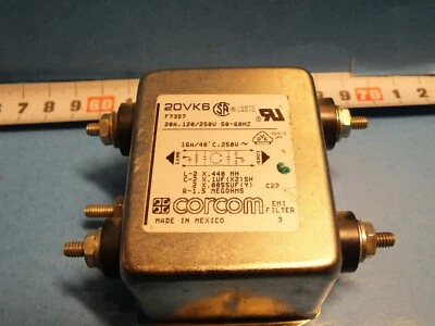 CORCOM 20VK6 Emi Filter - Bild 1 von 4
