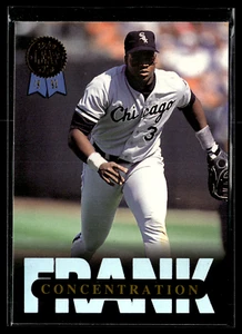 1993 Leaf 9 Frank Thomas Chicago White Sox - Foto 1 di 2