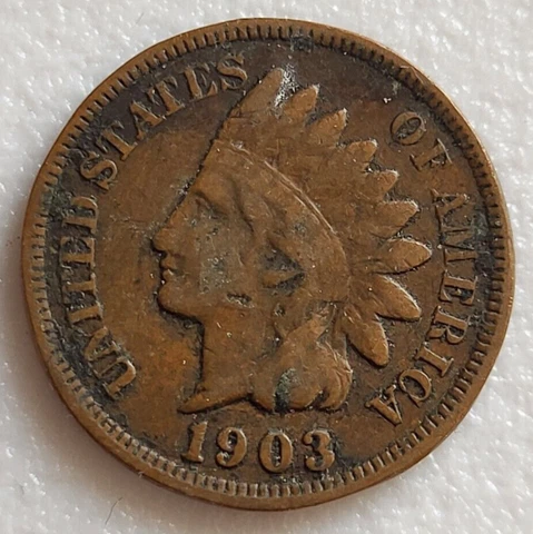 1903 Indian Head Cent - .01c - Philadelphia Mint Cover