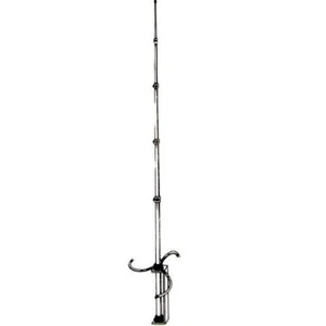 Venom 5/8 Wellen hohe Verstärkung Silberstab CB Basisstation Antenne 10 & 11 Meter - Bild 1 von 2
